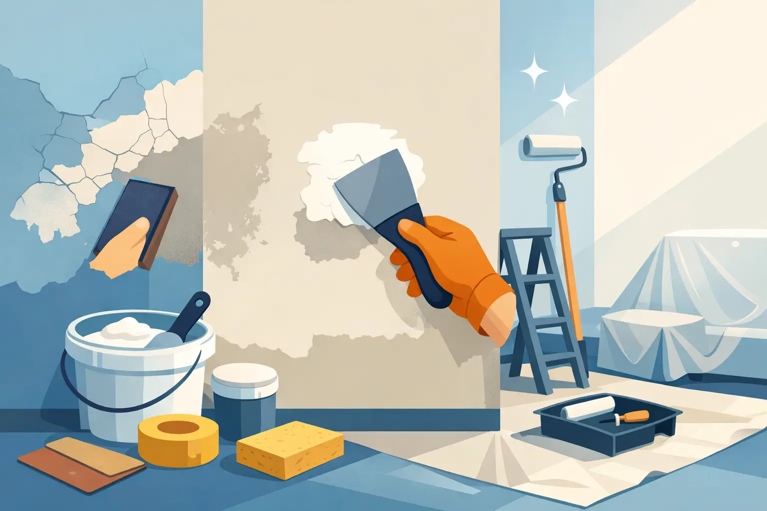 How to Prepare Walls Before Painting Properly