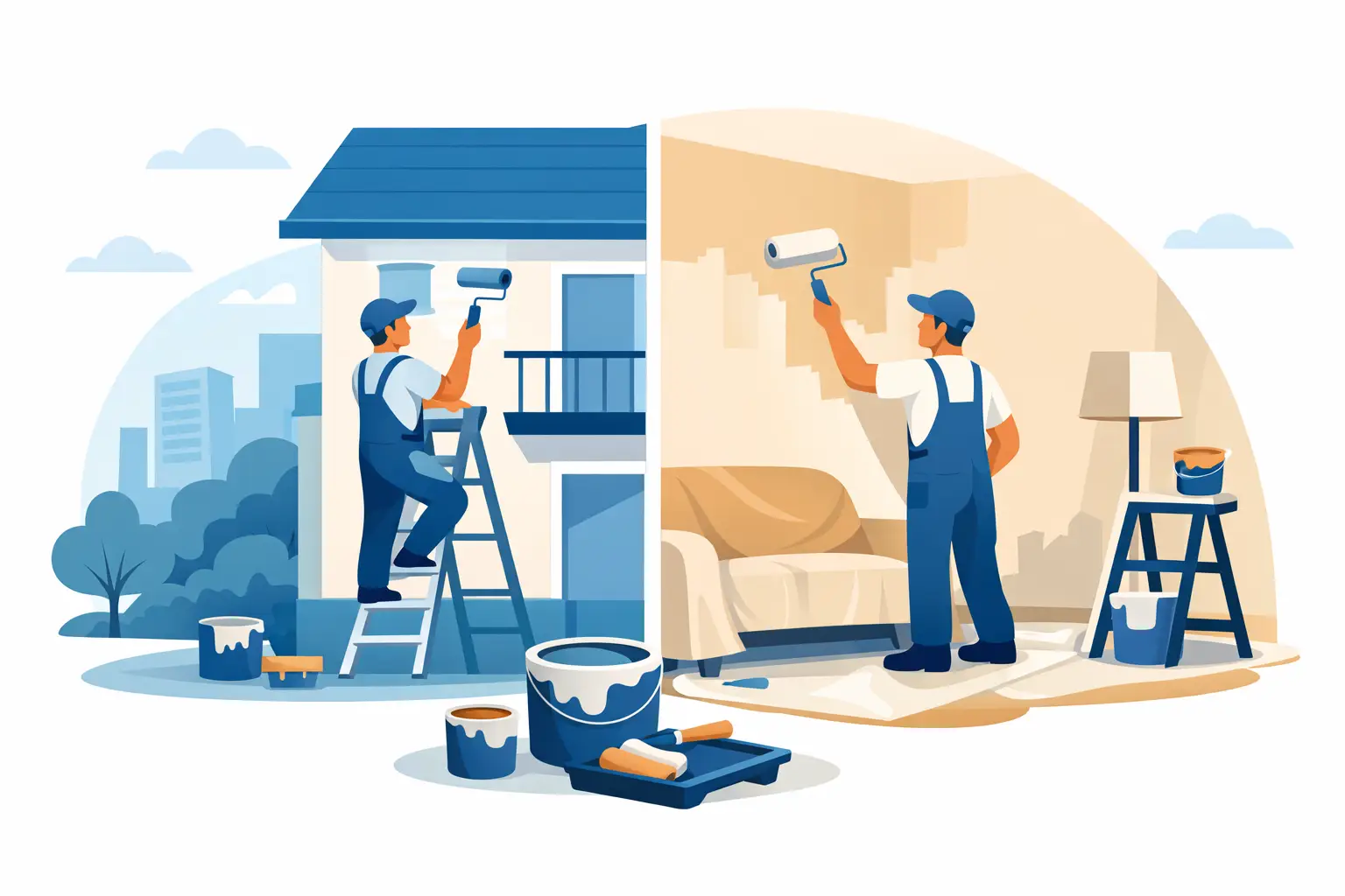 How to Repaint Rental Property Properly