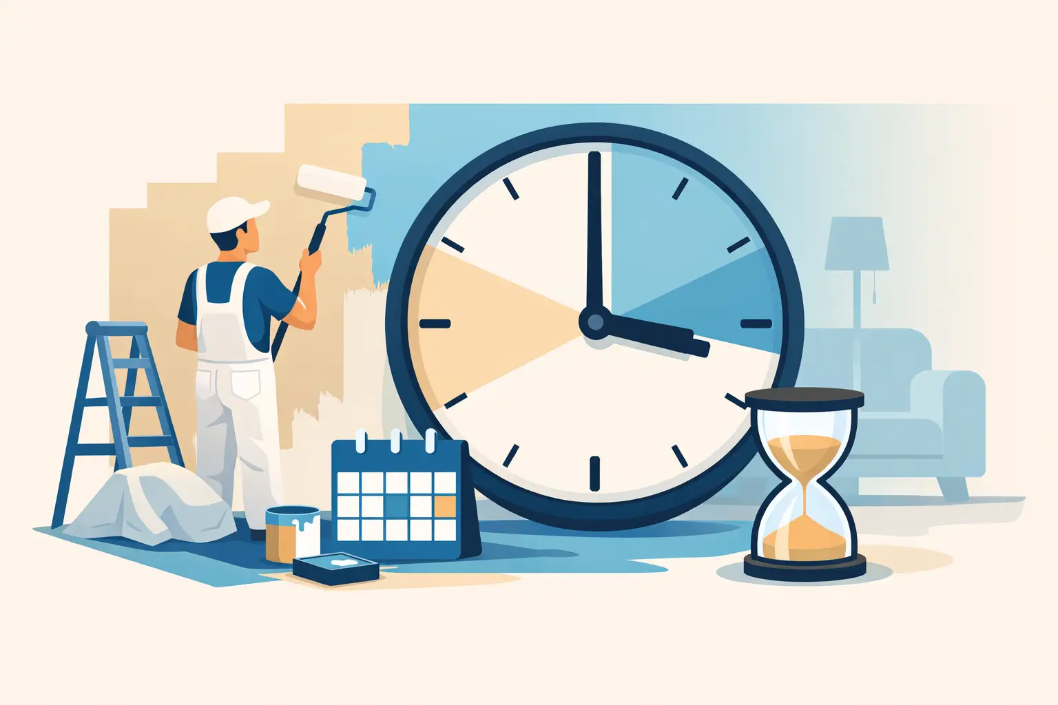 How Long Does Interior Repainting Take?