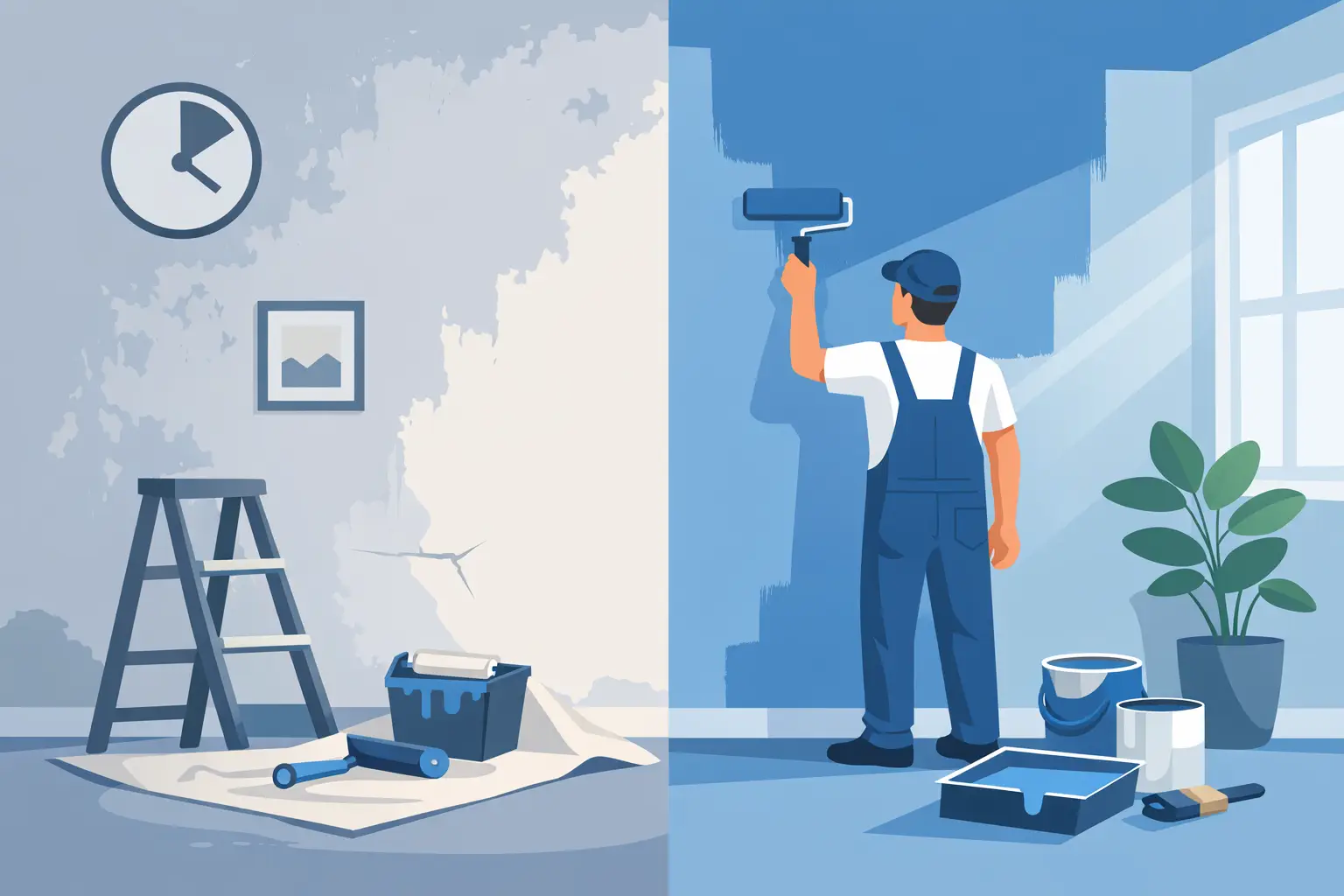 When Should Walls Be Repainted?