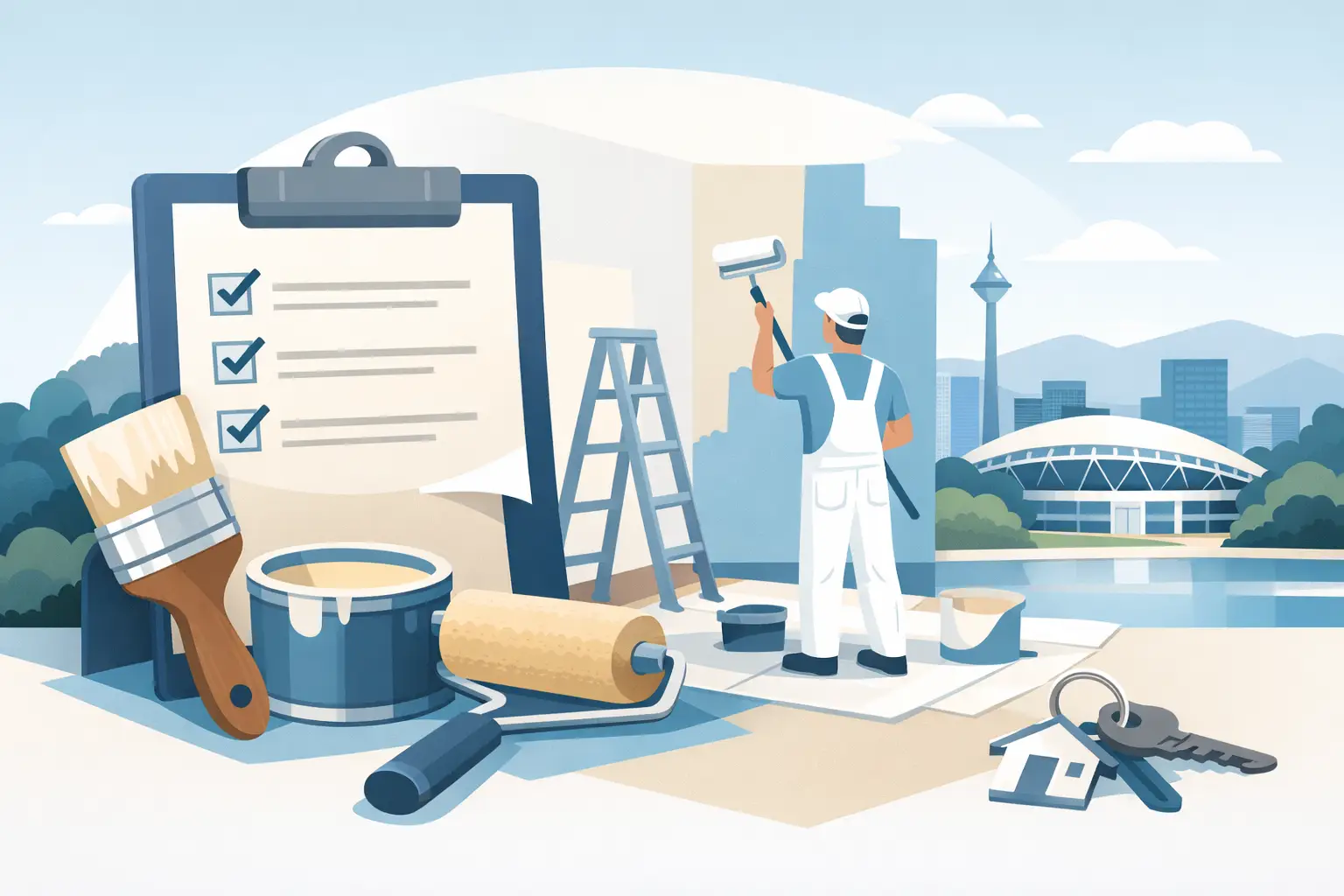 End of Lease Repainting Checklist for Adelaide