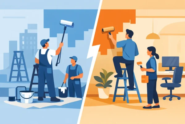Commercial Painting Versus In-House: Which Wins?