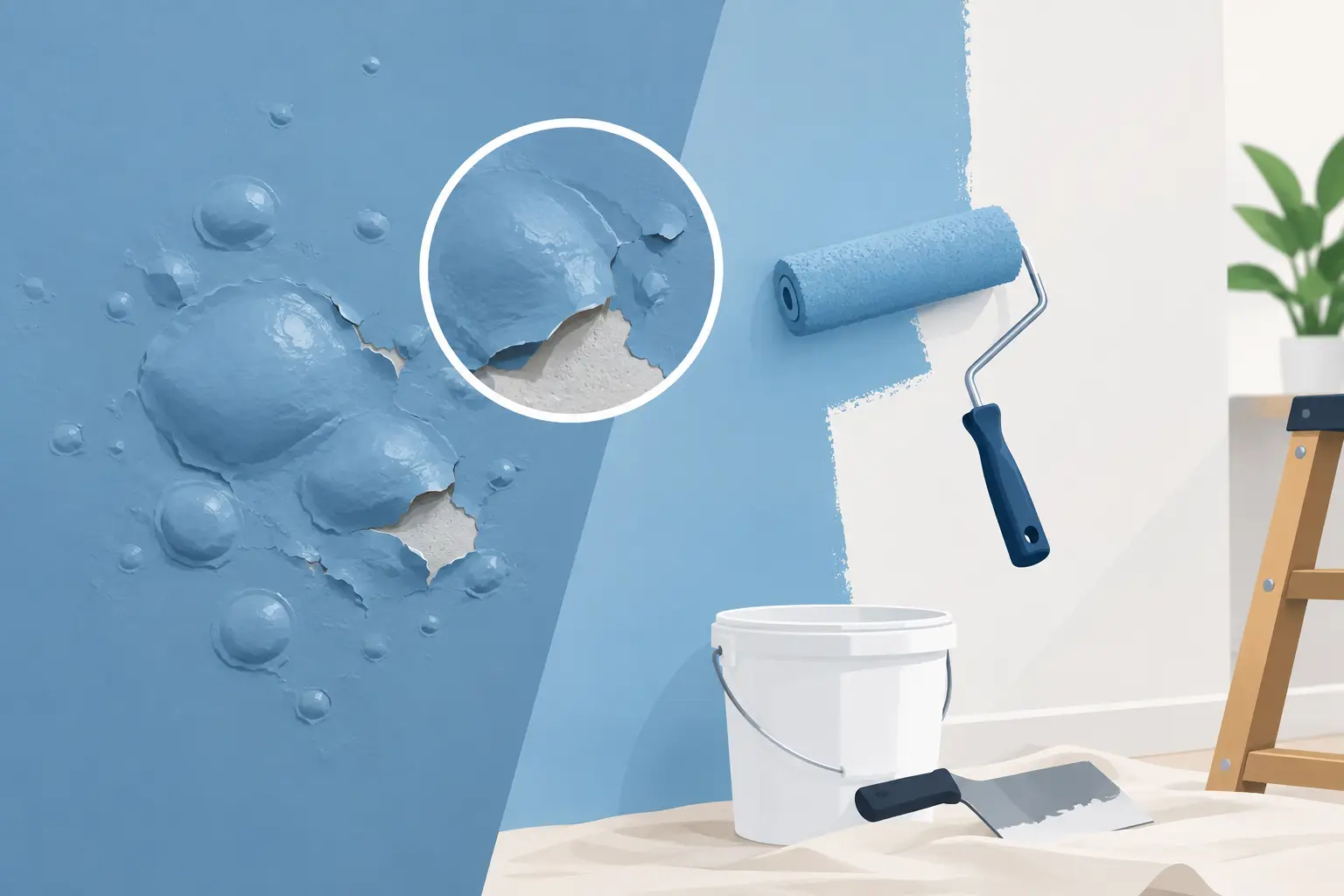 Paint Blistering Causes and How to Fix It
