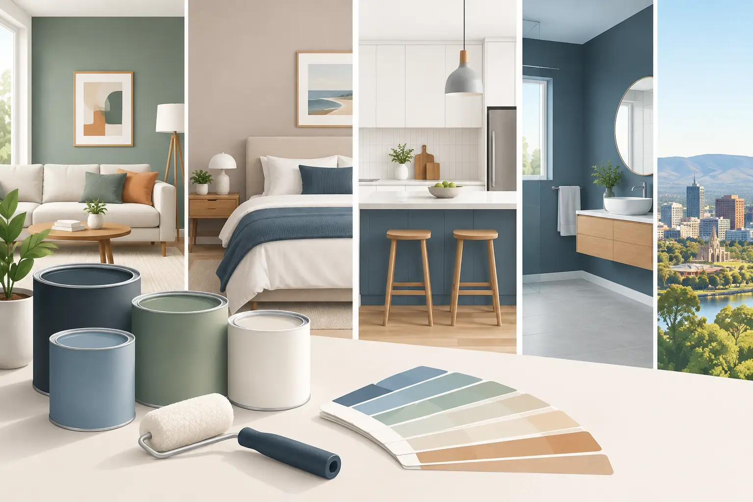 Paint Sheen Guide for Every Adelaide Room